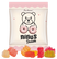 Express mini bag gevuld met 7 g jelly bears | 70 x 84 mm - White