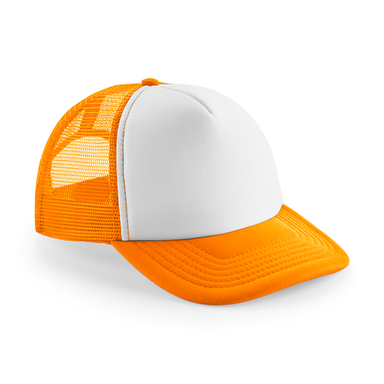 Beechfield Vintage Snapback Trucker Cap - Orange