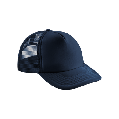 Beechfield Vintage Snapback Trucker Cap - French navy