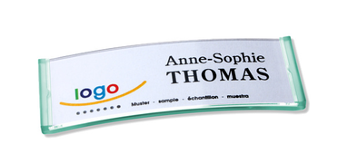 Polar 20 classic naambadge - Transl. green (36)