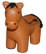 Stress horse - Light brown