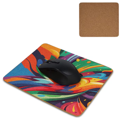 Tapis de souris en liège 22 x 18 cm