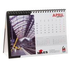 A5 wire-O Bureaukalender