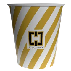 Kartonnen beker 225 ml