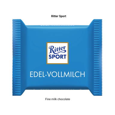 Ritter SPORT Mini express - White