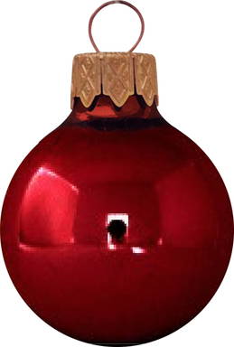 Glazen kerstbal | Glossy | 60 mm
