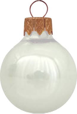 Glazen kerstbal | Glossy | 60 mm