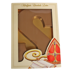 Chocoladeletter 200 gram | Ambachtelijke Belgische chocolade | UTZ gecertificeerd