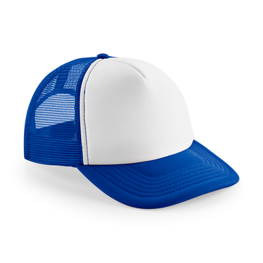 Beechfield Vintage Snapback Trucker Cap - Bright royal