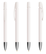 BIC Media Clic Advance balpen - White / Silver