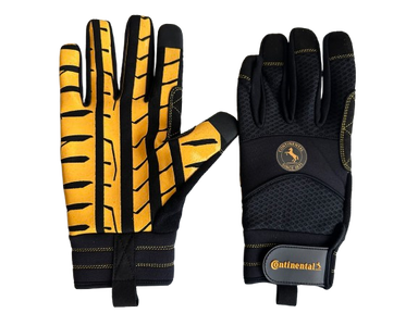 Touchscreen fingertips, non-slip silicone, and Velcro closure - Black
