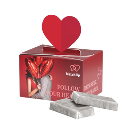 Mini gift box met pop-up vorm | 60 x 35 x 37 mm