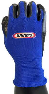 Nylon werkhandschoen met nitril palm