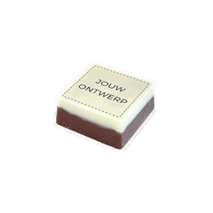 Chocoladeblokje | Melk & wit | 11 gram
