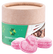 Paper can ECO mini filled with candy | 50 x 50 mm - White