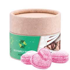 Paper can ECO mini gevuld met snoep | 50 x 50 mm