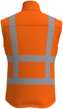 RWS stretch bodywarmer - Fluoreszierendes Orange