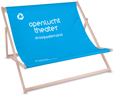 Duo strandstoel | 2 personen | 125 x 115 cm