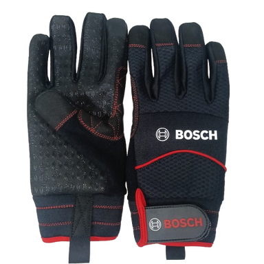 Touchscreen fingertips, non-slip silicone, and Velcro closure - Black