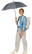 Fare AC regular paraplu 1145 - Grey