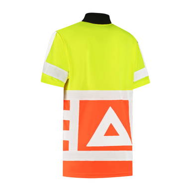 Polo de contrôleur de circulation - Jaune/orange