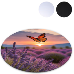Tapis de souris rond flexible 20 cm